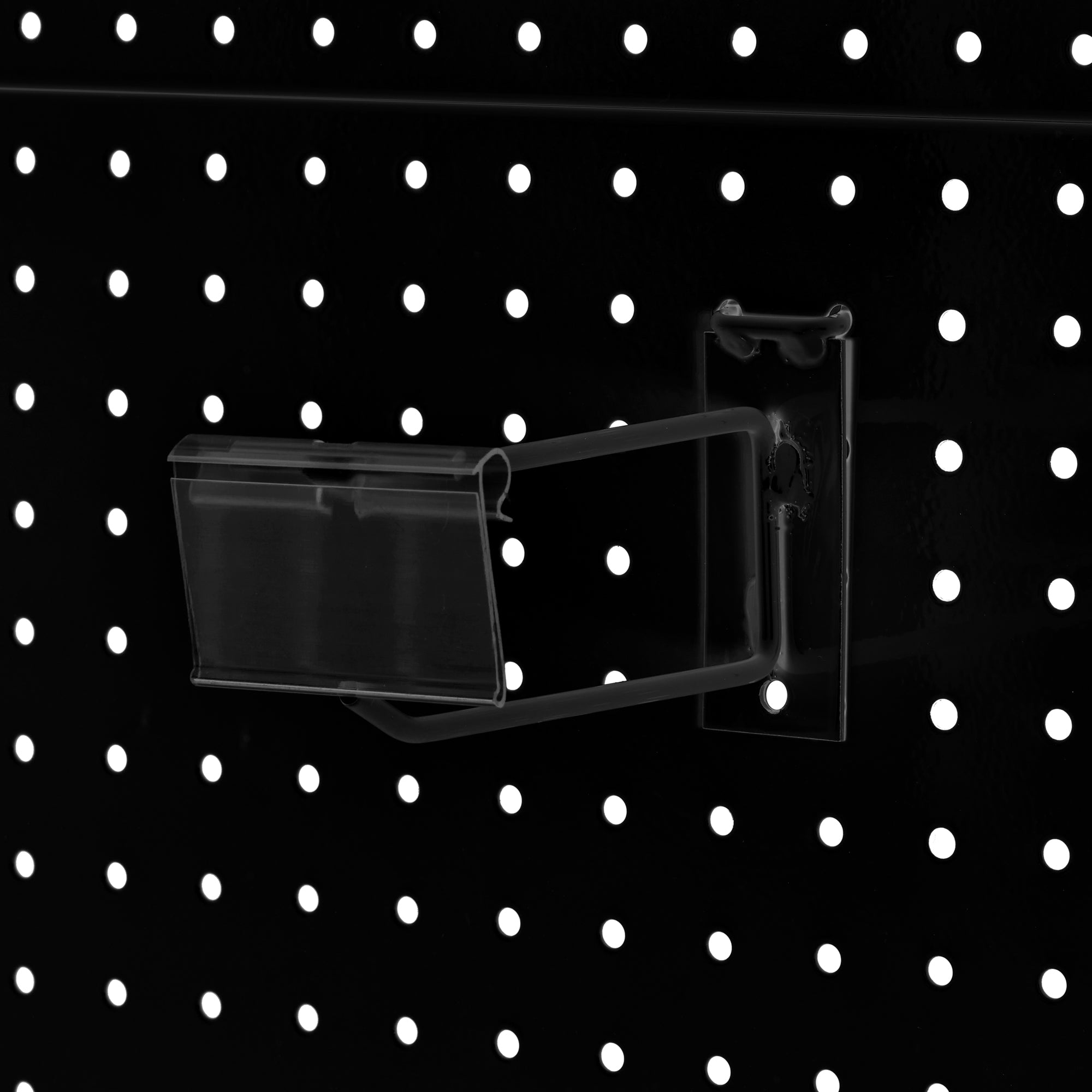Gancho porta precio para panel perforado 5Pz
